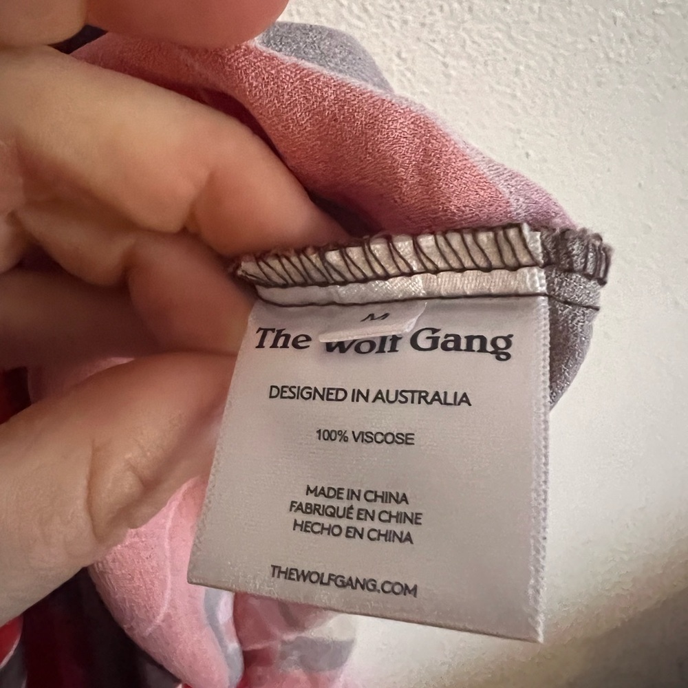The Wolf Gang Geometric Skirt, size medium - Picture 7 of 7